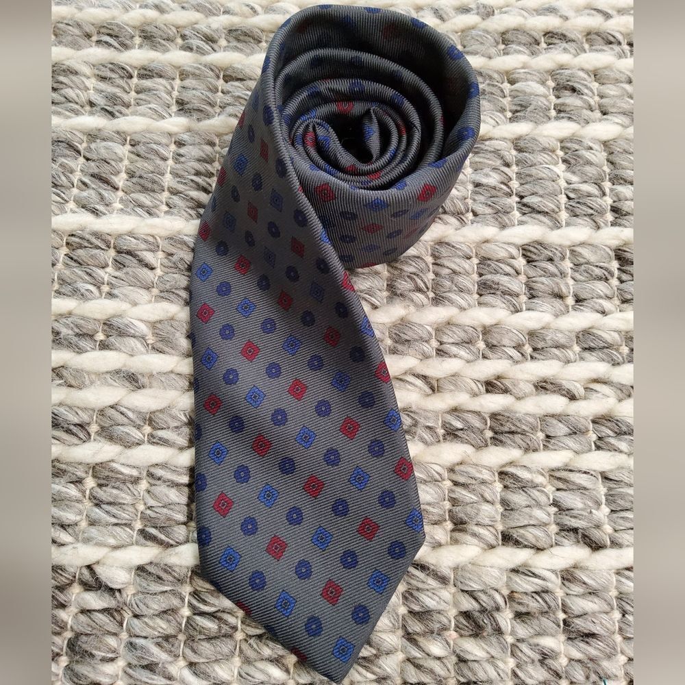 ETRO Silk Floral Print Dress Tie